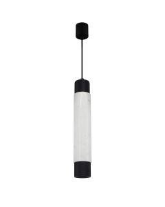 Lampa wisząca MARBLE WHITE/BLACK 1xGU10