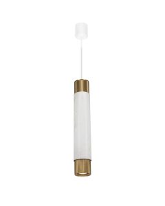 Lampa wisząca MARBLE WHITE/GOLD 1xGU10