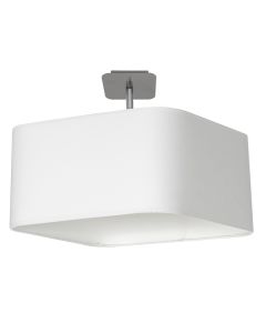 Lampa podsufitowa NAPOLI WHITE/CHROME 3xE27 