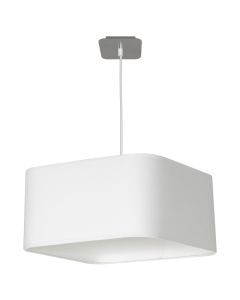 Lampa wisząca NAPOLI WHITE/CHROME 3xE27