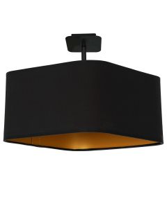 Lampa podsufitowa NAPOLI BLACK/GOLD 3xE27 