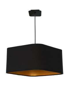 Lampa wisząca NAPOLI BLACK/GOLD 3xE27