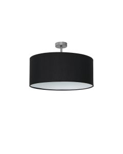 Lampa podsufitowa CASINO BLACK/CHROME 3xE27 