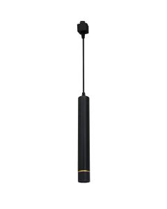  TRACK PENDANT BlACK/GOLD 3W LED 