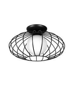 Lampa Sufitowa KRONOS BLACK 1xE14