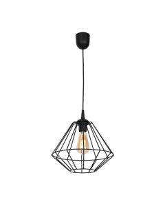 Lampa wisząca COLIN BLACK 1xE27