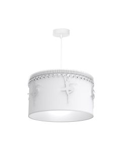  Lampa wisząca BALETNICA WHITE 1xE27 