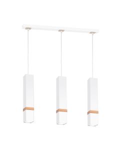 Lampa wisząca VIDAR WHITE 3xGU10