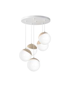 Lampa wisząca SFERA WOOD 5xE14