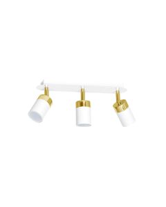 Lampa sufitowa JOKER WHITE/GOLD 3xGU10