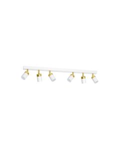 Lampa sufitowa JOKER WHITE/GOLD 6xGU10