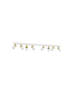 Lampa sufitowa JOKER WHITE/GOLD 8xGU10