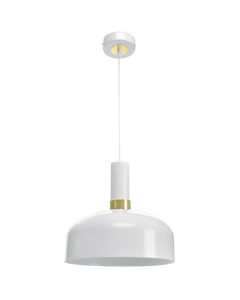 Lampa wisząca MALMO WHITE/GOLD 1xE27