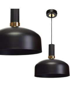 Lampa wisząca MALMO BLACK/GOLD 1xE27