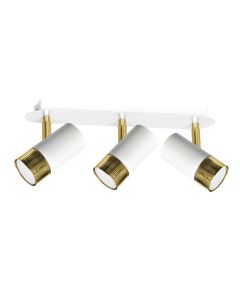 Lampa sufitowa DANI WHITE/GOLD 3xGU10