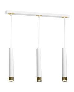 Lampa wisząca DANI WHITE/GOLD 3xGU10