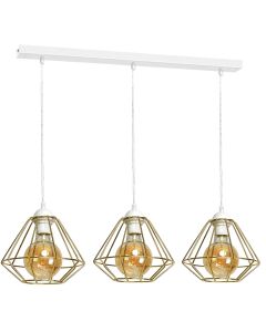 Lampa wisząca LUPO WHITE/GOLD 3xE27