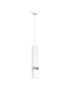 Lampa wisząca VIDAR WHITE/CHROME 1xGU10