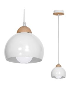 Lampa wisząca DAMA WHITE 1xE27