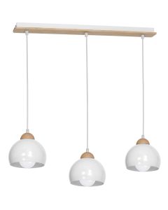 Lampa wisząca DAMA WHITE 3xE27