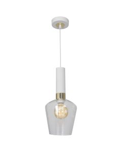 Lampa wisząca ROMA WHITE 1xE27