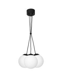 Lampa wisząca LIMA BLACK 3xE14