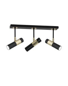 Lampa sufitowa DALLAS GOLD 3xGU10 Listwa 