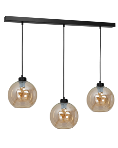 Lampa wisząca SOFIA AMBER 3xE27