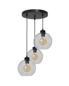 Lampa wisząca SOFIA CLEAR 3xE27