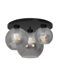 Lampa sufitowa SOFIA SMOKED 3xE27 