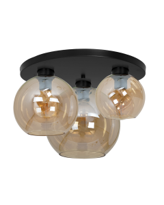 Lampa sufitowa SOFIA AMBER 3xE27