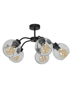 Lampa sufitowa SOFIA CLEAR 5xE27