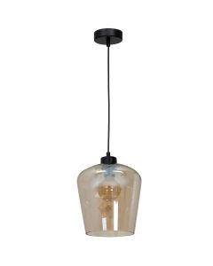 Lampa wisząca SANTIAGO AMBER 1xE27