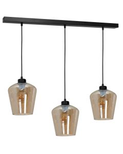 Lampa wisząca SANTIAGO AMBER 3xE27