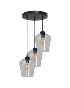 Lampa wisząca SANTIAGO CLEAR 3xE27