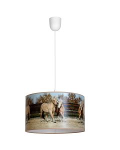 Lampa Wisząca HORSES 1xE27