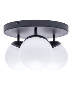  Lampa sufitowa SFERA BLACK 3xE14 