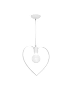  Lampa wisząca AMORE WHITE 1xE27 