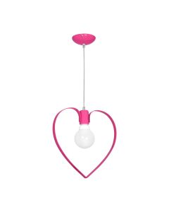  Lampa wisząca AMORE DARK PINK 1xE27 