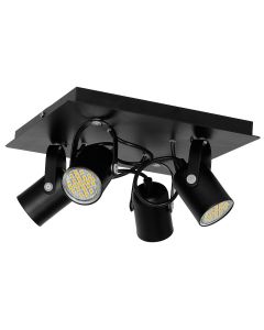 Lampa sufitowa PICO BLACK 4xGU10