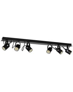 Lampa sufitowa PICO BLACK 6xGU10