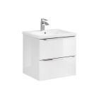 Szafka pod umywalkę 60 cm, podwieszana Capri White 820