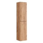 Szafka wysoka, słupek wiszący z półkami Capri Oak 800