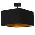 Lampa podsufitowa NAPOLI BLACK/GOLD 3xE27 