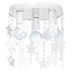  Lampa Sufitowa STAR WHITE 3xE27 