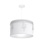  Lampa wisząca BALETNICA WHITE 1xE27 