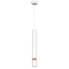 Lampa wisząca JOKER WHITE/WOOD 1xGU10