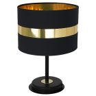 Lampa stołowa PALMIRA BLACK / GOLD 1xE27 60W 