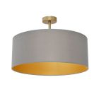 Lampa sufitowa BEN GREY/GOLD 3xE27