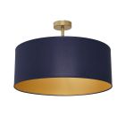 Lampa sufitowa BEN NAVY BLUE/GOLD 3xE27